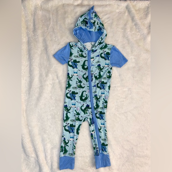 🐊Birdie bean hooded romper🐊 - Picture 11 of 13